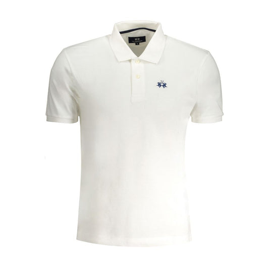 Polo en coton blanc La Martina