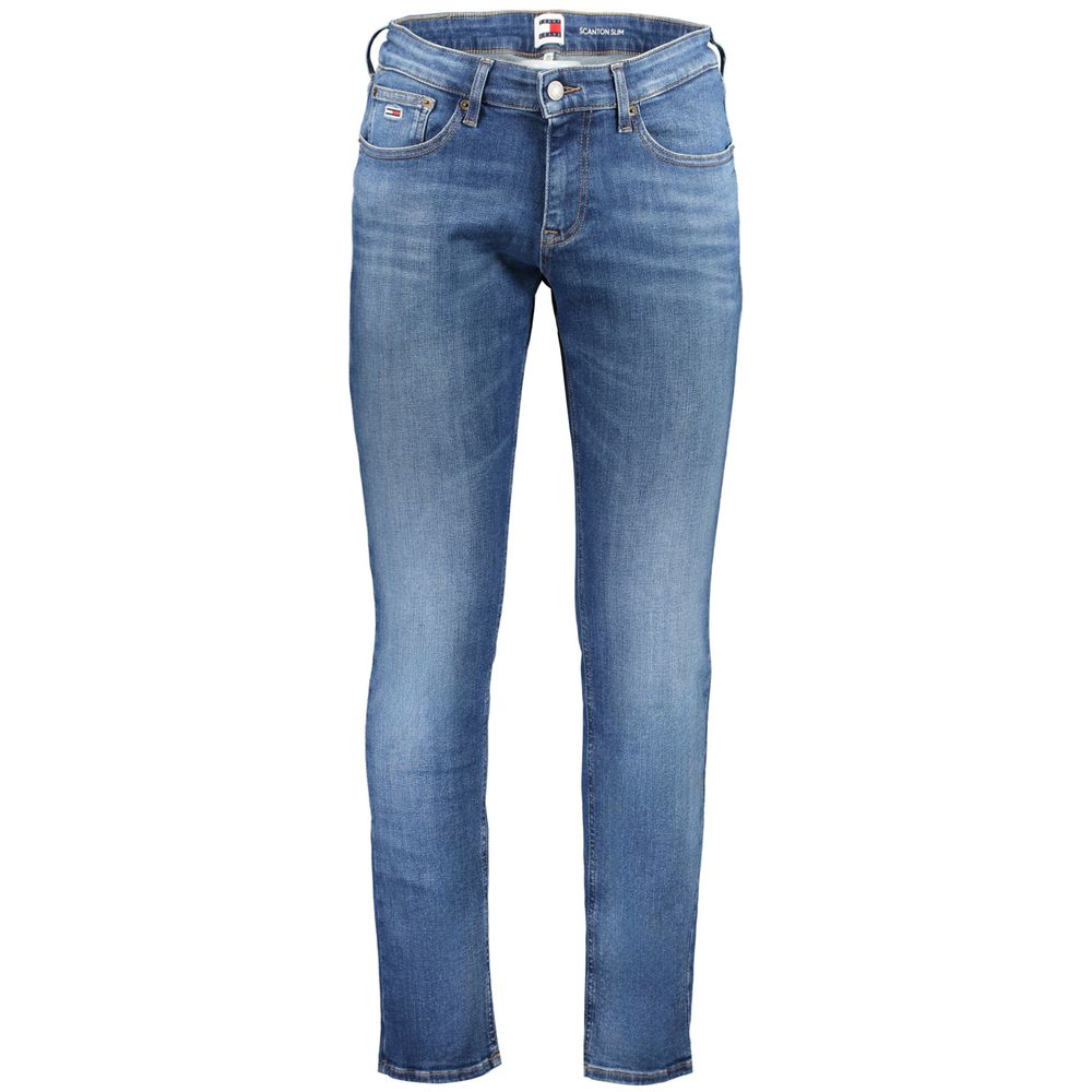 Tommy Hilfiger Blue Cotton Jeans & Pant by Tommy Hilfiger