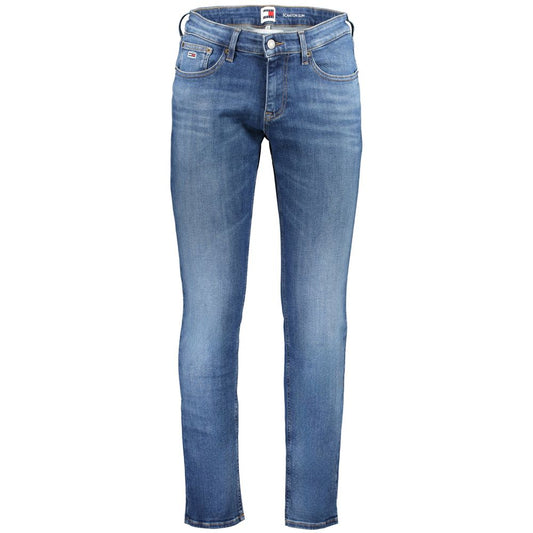 Tommy Hilfiger Blue Cotton Jeans & Pant by Tommy Hilfiger