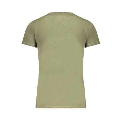 Aeronautica Militare Green Cotton T-Shirt