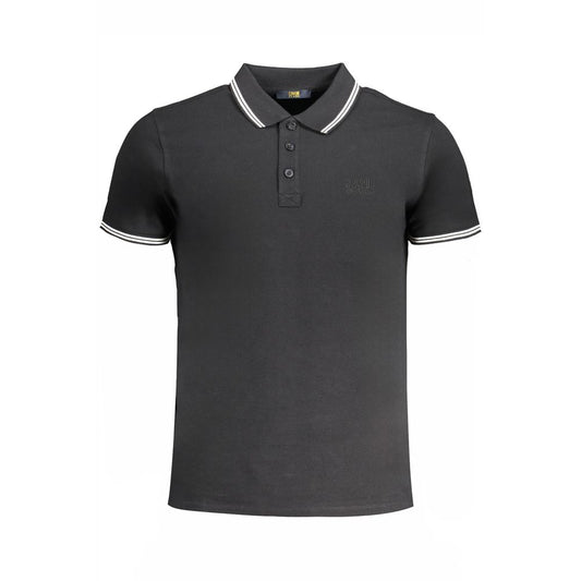 Polo Cavalli Class en coton noir