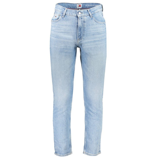 Tommy Hilfiger Light Blue Cotton Men's Jean by Tommy Hilfiger