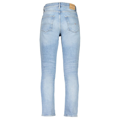 Tommy Hilfiger Light Blue Cotton Men's Jean by Tommy Hilfiger