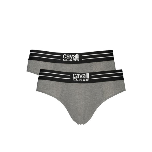 Sous-vêtements Cavalli Class en coton marron pour homme