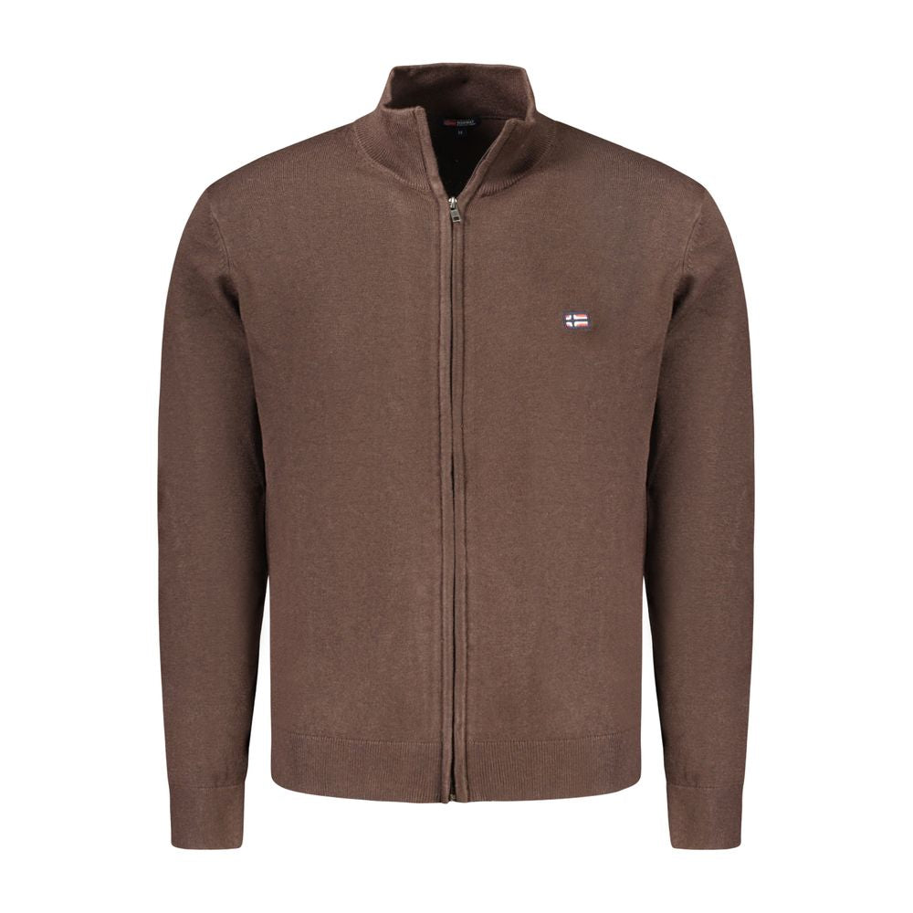 Norway 1963 Brown Polyamide Men Cardigan by Norway 1963