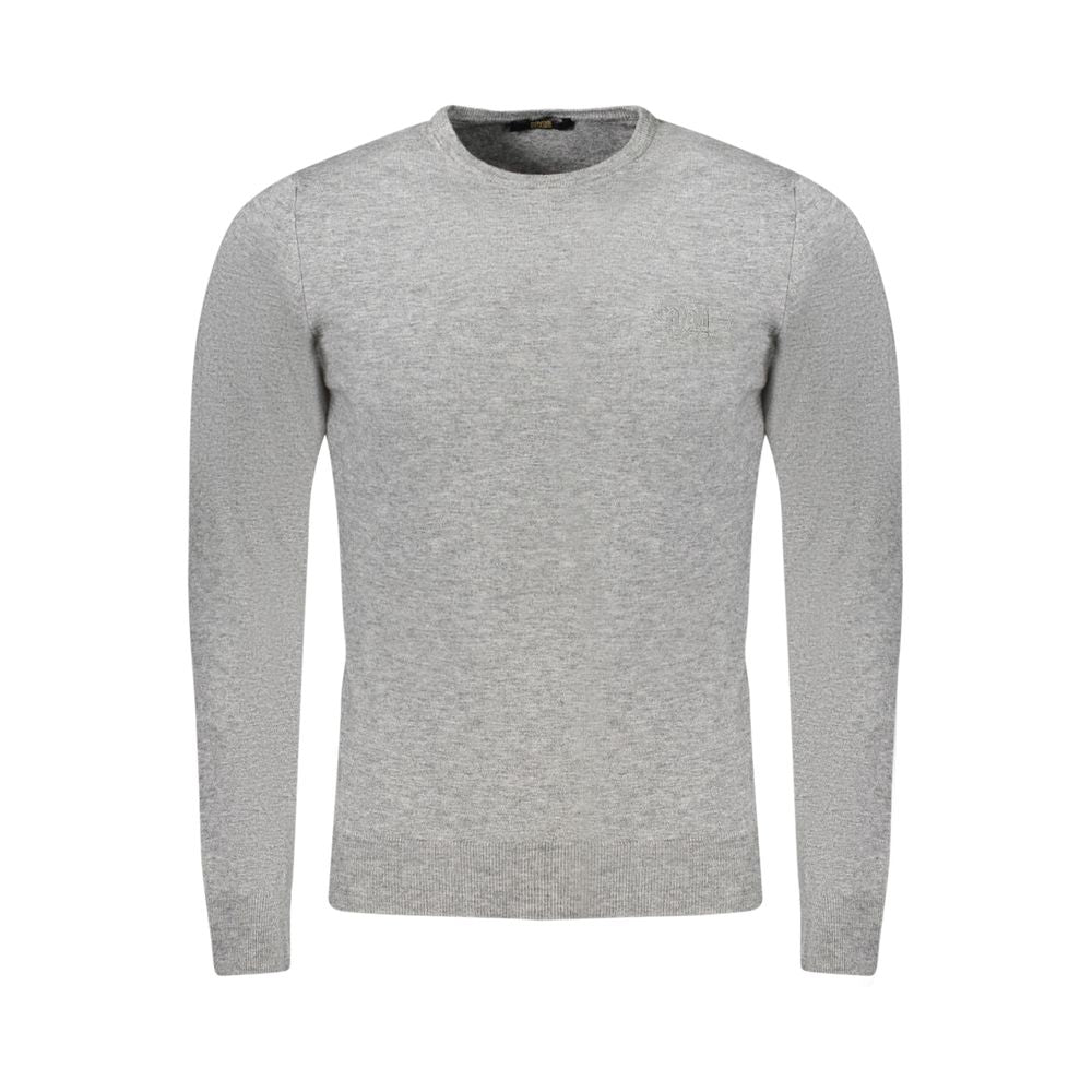 Cavalli Class Brown Polyester Men Sweater by Cavalli Class