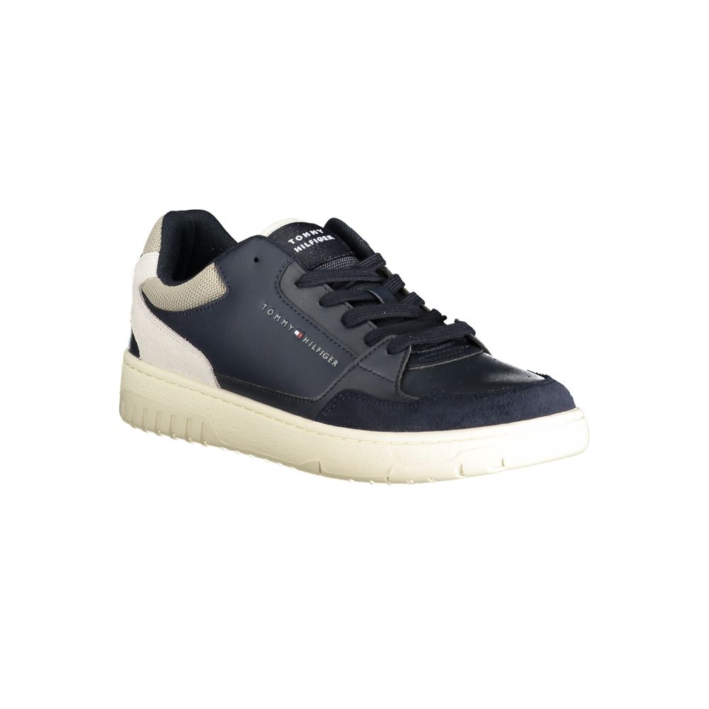 Tommy Hilfiger Blue Polyethylene Men Sneaker by Tommy Hilfiger