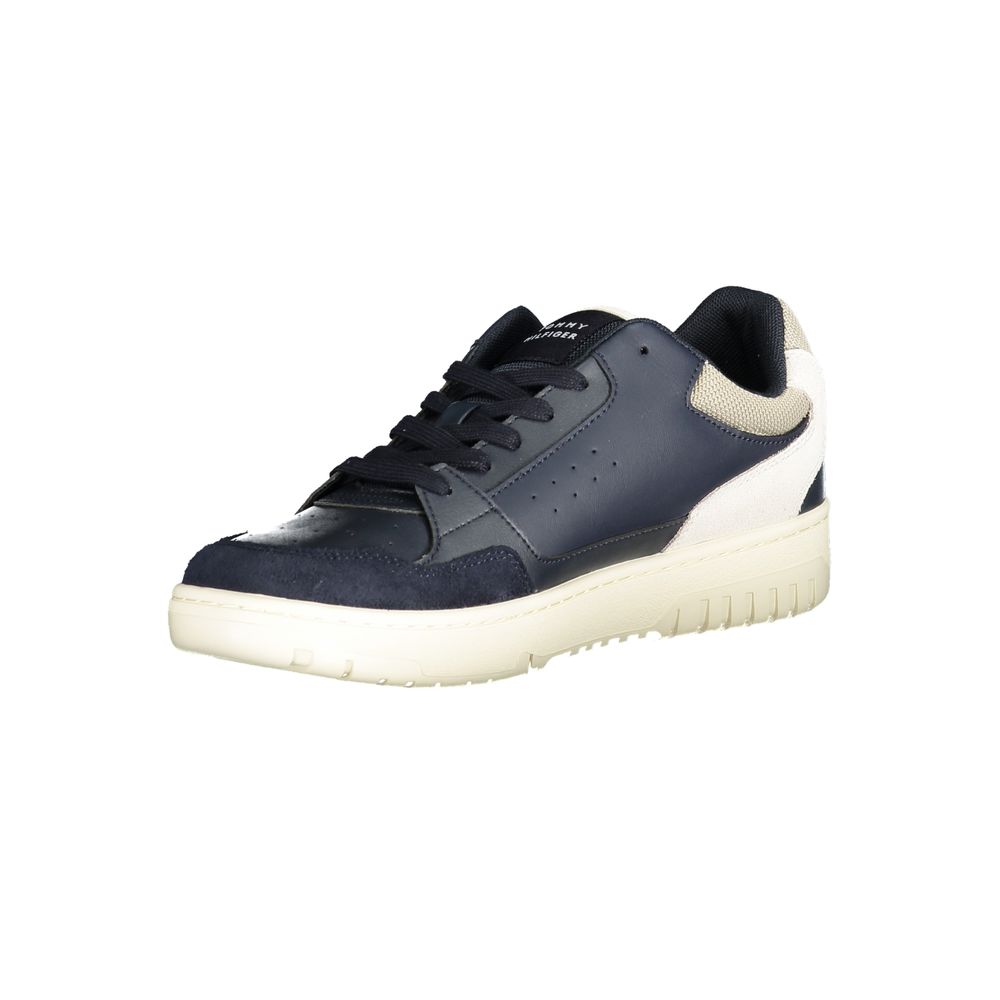 Tommy Hilfiger Blue Polyethylene Men Sneaker by Tommy Hilfiger