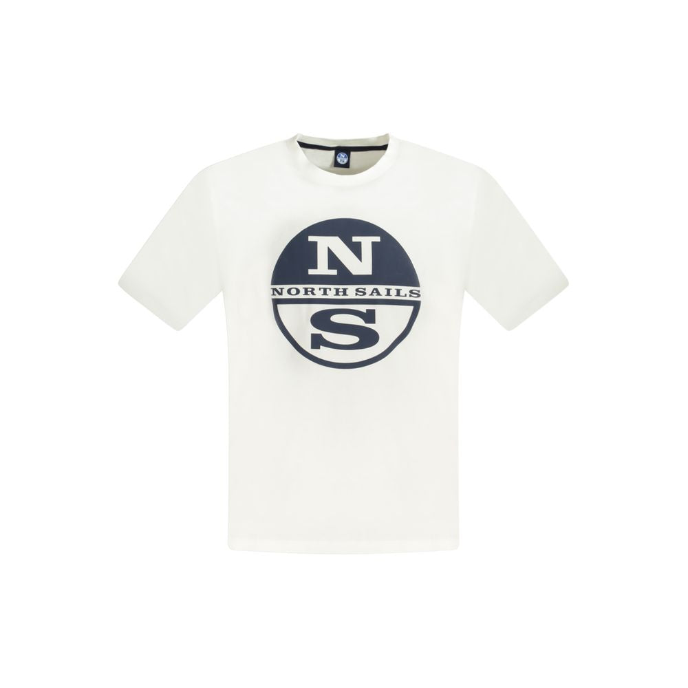 North Sails White Cotton Mens TShirt by North Sails
