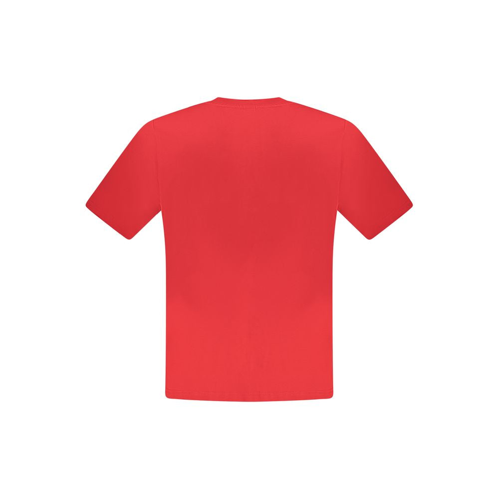 North Sails Red Cotton Men T-Shirt by North Sails
