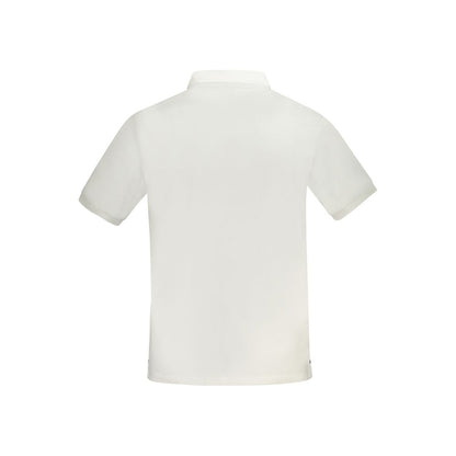 North Sails White Cotton Men Polo Shirt by North Sails
