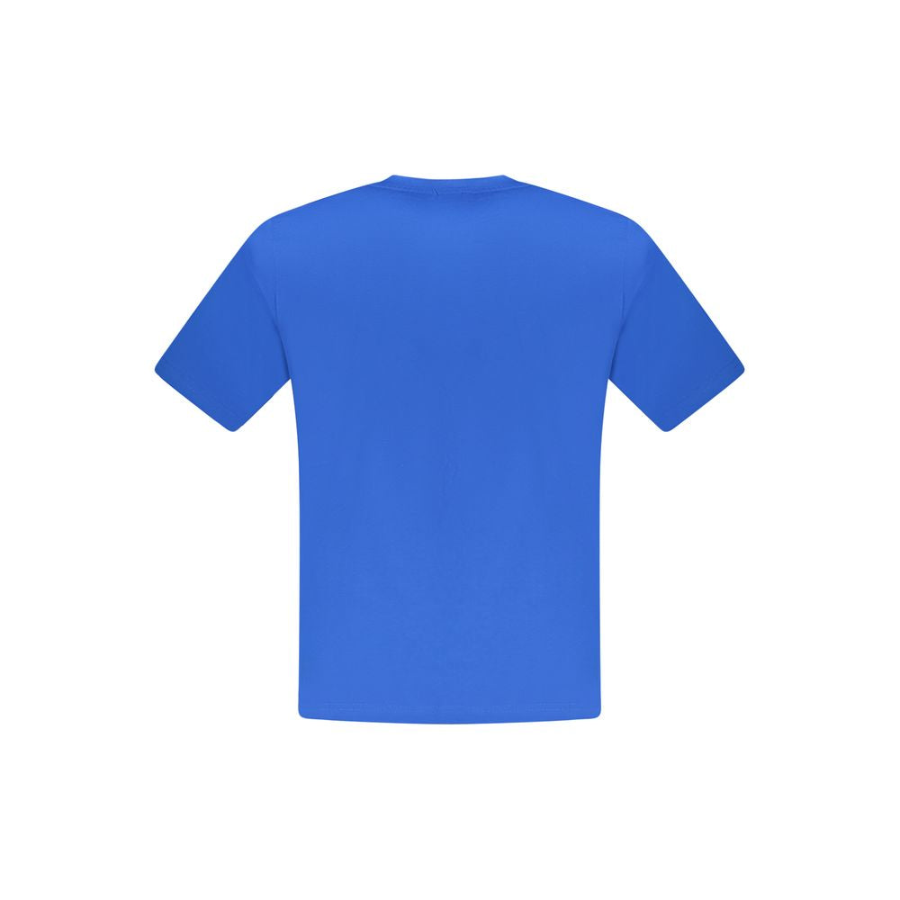 North Sails Blue Cotton Men T-Shirt by North Sails