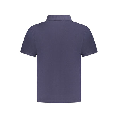 North Sails Blue Cotton Men Polo Shirt by North Sails