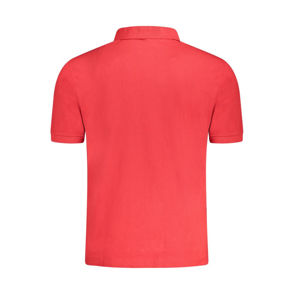 North Sails Red Cotton Men Polo Shirt by North Sails