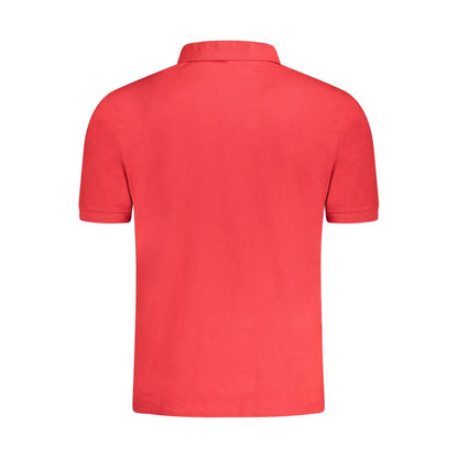 North Sails Red Cotton Men Polo Shirt by North Sails