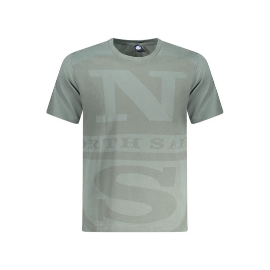 T-shirt homme en coton vert North Sails