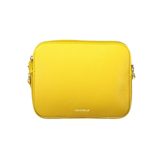 Coccinelle Yellow Leather Women Handbag by Coccinelle