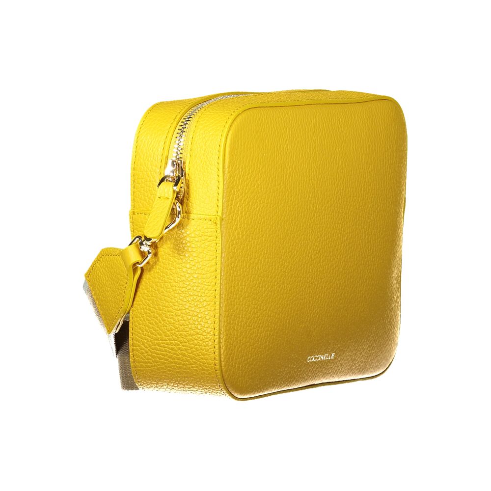 Coccinelle Yellow Leather Women Handbag by Coccinelle