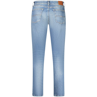 Tommy Hilfiger Blue Cotton Men Jeans by Tommy Hilfiger