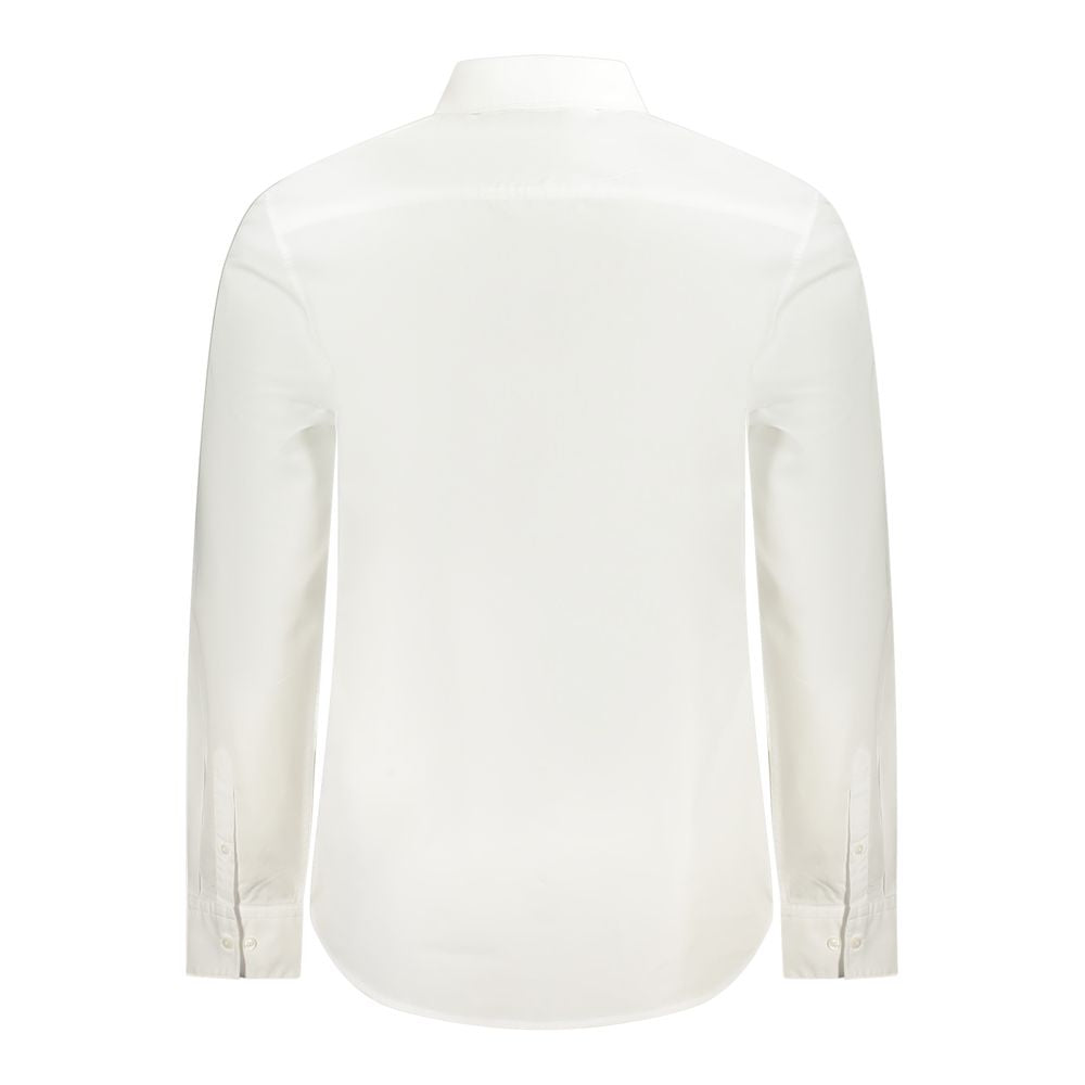 Calvin Klein White Cotton Shirt by Calvin Klein