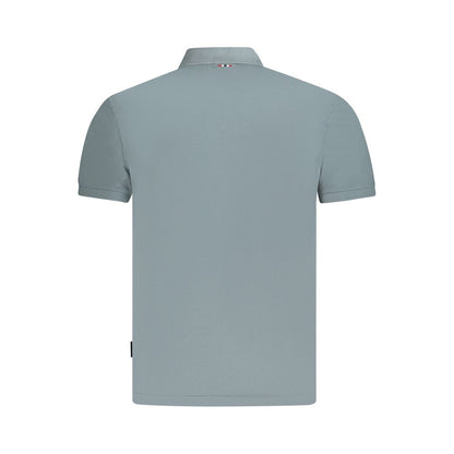 Napapijri Brown Cotton Men Polo Shirt by Napapijri