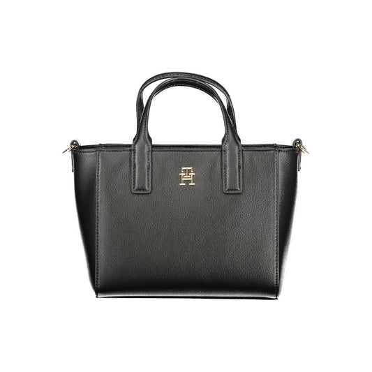 Tommy Hilfiger Black Polyester Women Handbag by Tommy Hilfiger