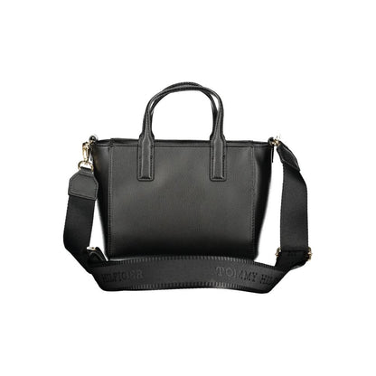 Tommy Hilfiger Black Polyester Women Handbag by Tommy Hilfiger