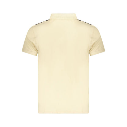 Polo Cavalli Class en coton beige pour homme