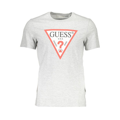 Guess Jeans Brown Cotton Men T-Shirt by Guess Jeans