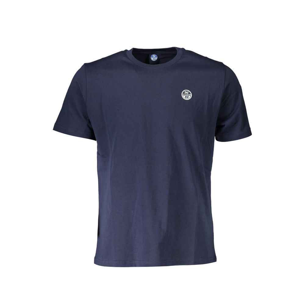 North Sails Katoen Tshirt Heren Blauw Stijlvol Comfort