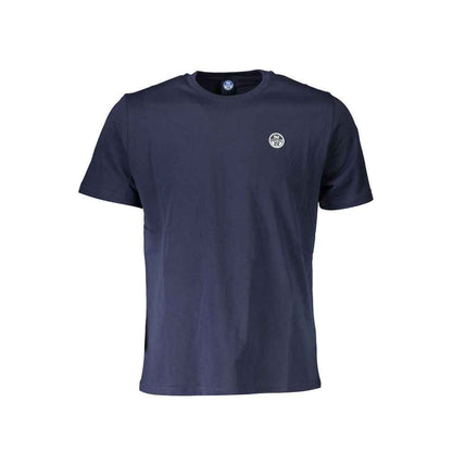 North Sails Katoen Tshirt Heren Blauw Stijlvol Comfort