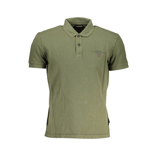 Napapijri Polo Homme Coton Vert