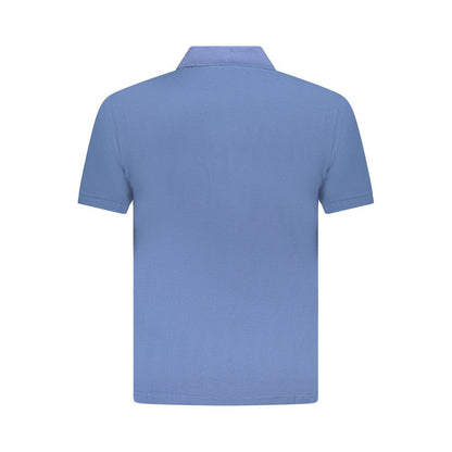 US Grand Polo Blue Cotton Men Polo Shirt