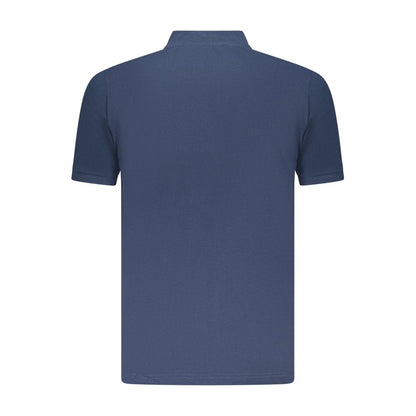 US Grand Polo Blue Cotton Mens Polo Shirt