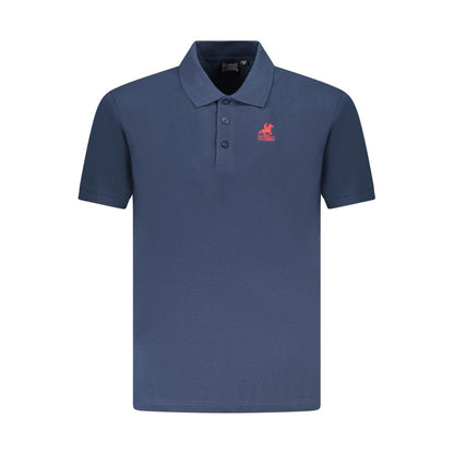 U.S. Grand Polo Blue Cotton Men Polo Shirt