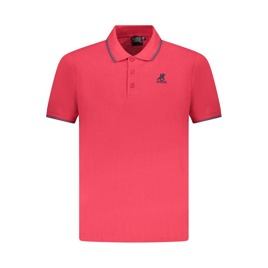 US Grand Polo Red Cotton Men Polo Shirt