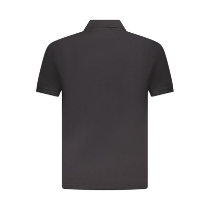US Grand Polo Black Cotton Men Polo Shirt