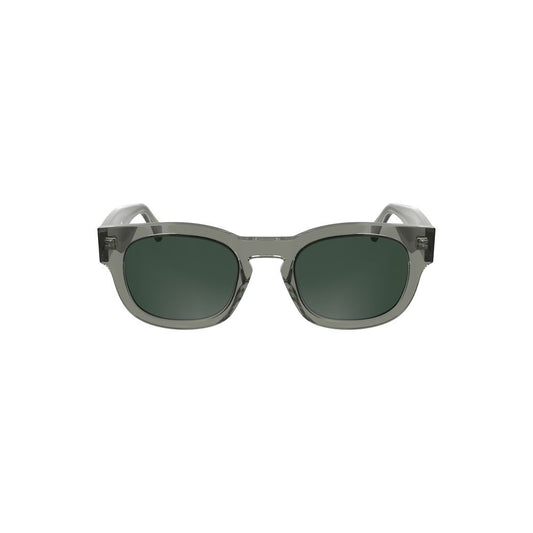 Calvin Klein Zonnebril Grijs Acetaat Dames Elegant