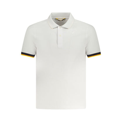 Polo en coton blanc K-WAY