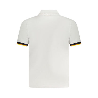 Polo en coton blanc K-WAY