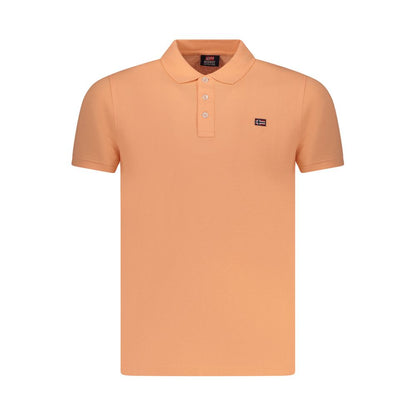 Polo homme en coton rose Norvège 1963