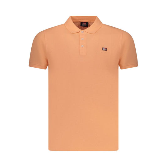 Polo homme en coton rose Norvège 1963