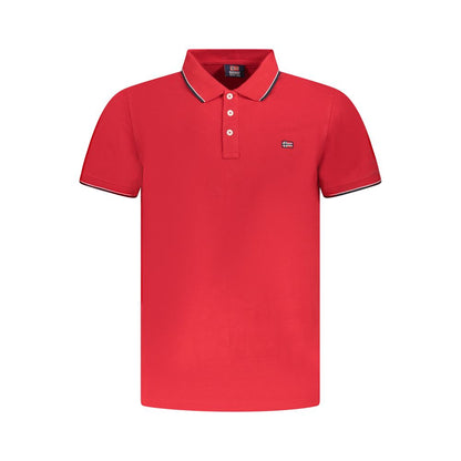 Polo rouge en coton Norvège 1963