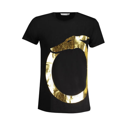 Trussardi Black Cotton T-Shirt by Trussardi