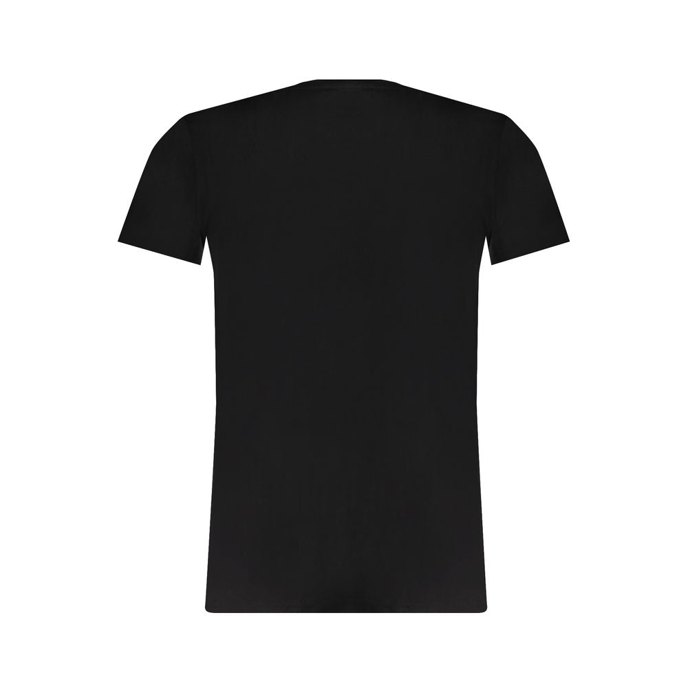 Trussardi Black Cotton T-Shirt by Trussardi
