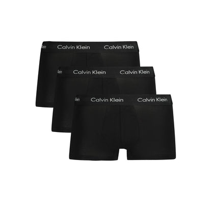 Boxer homme en coton noir Calvin Klein