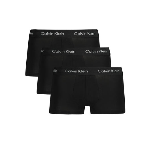 Boxer homme en coton noir Calvin Klein