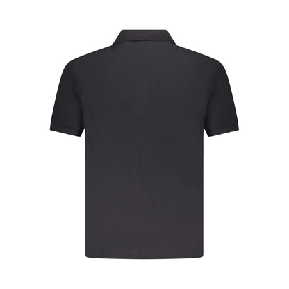 US Grand Polo Black Cotton Men Polo Shirt
