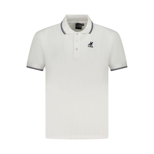 Polo US Grand Polo en coton blanc pour homme