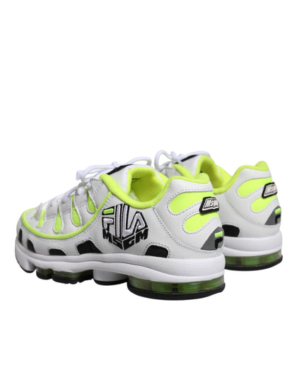MSGM Multicolor Low Top Trainers Lace Up Sneakers Shoes by MSGM